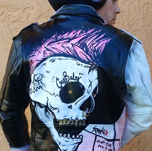 Peep Tribute | Custom Vintage Leather | Made2Order - Picture 4 of 4